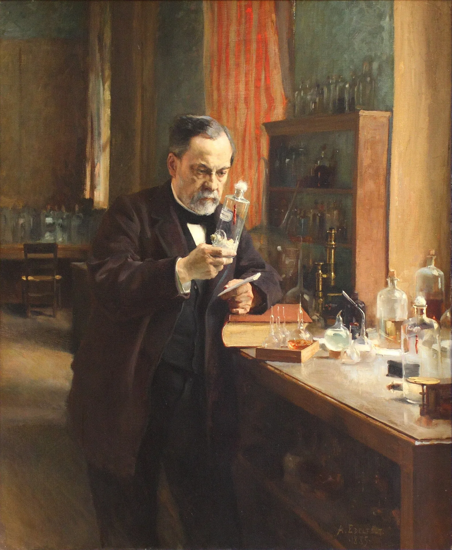 Louis Pasteur — Albert Edelfelt, 1885